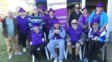 Members of the Eurobodalla Parkinson's Support Group at the Moruya Races on May 26. Picture supplied