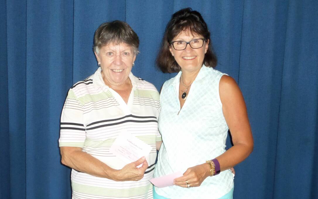 CLUB CATALINA LADIES: Third Grade winners Louise Fogarty and Susan Bourke.