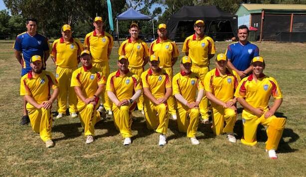 The 2020-21 Greater Illawarra Cricket Zone side in Goulburn. Photo: Supplied