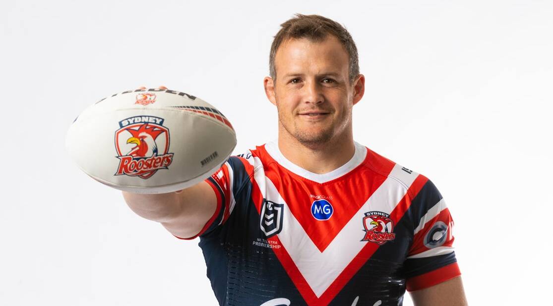 Kiama's Josh Morris will make his Roosters debut this Friday. Photo: Roosters Media