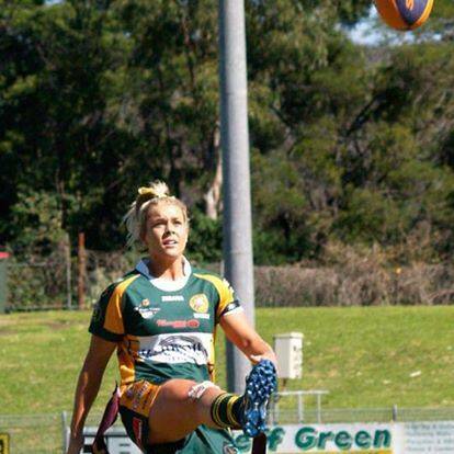 Karra-Lee Nolan playing for Albion Park-Oak Flats in 2014. Photo: Supplied