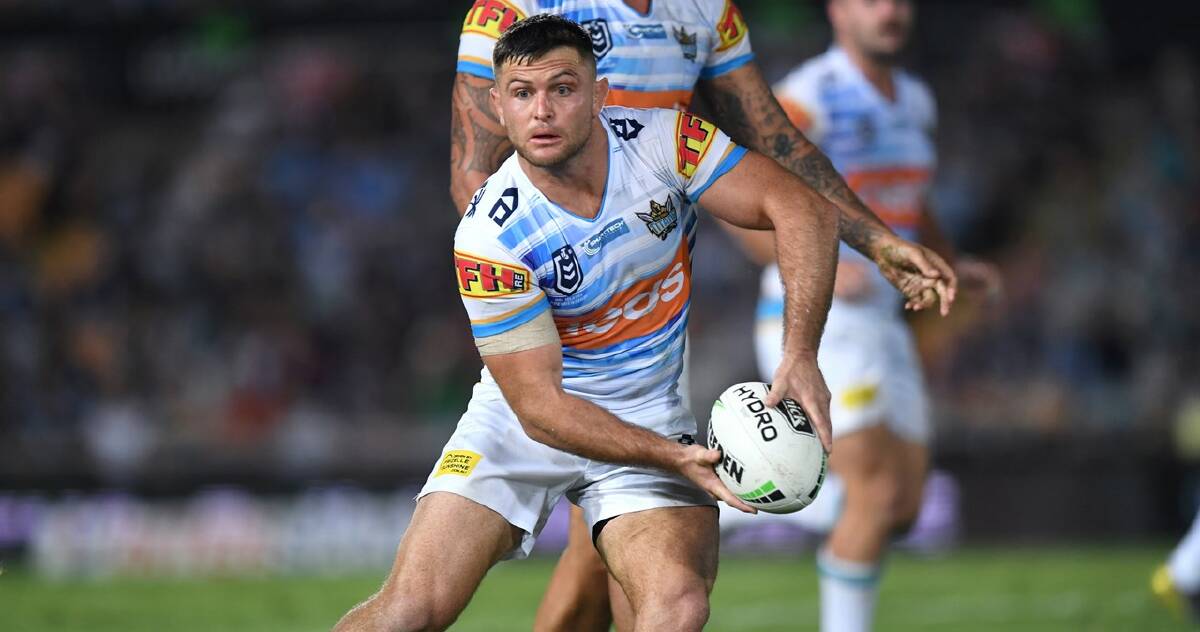 Kiama's Mitch Rein will start at hooker for Gold Coast on Sunday against North Queensland. Photo: Titans Media