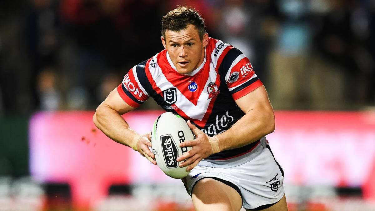Kiama's Brett Morris and his Sydney Roosters will play their home matches at Bankwest Stadium until at least round nine. Photo: Roosters Media