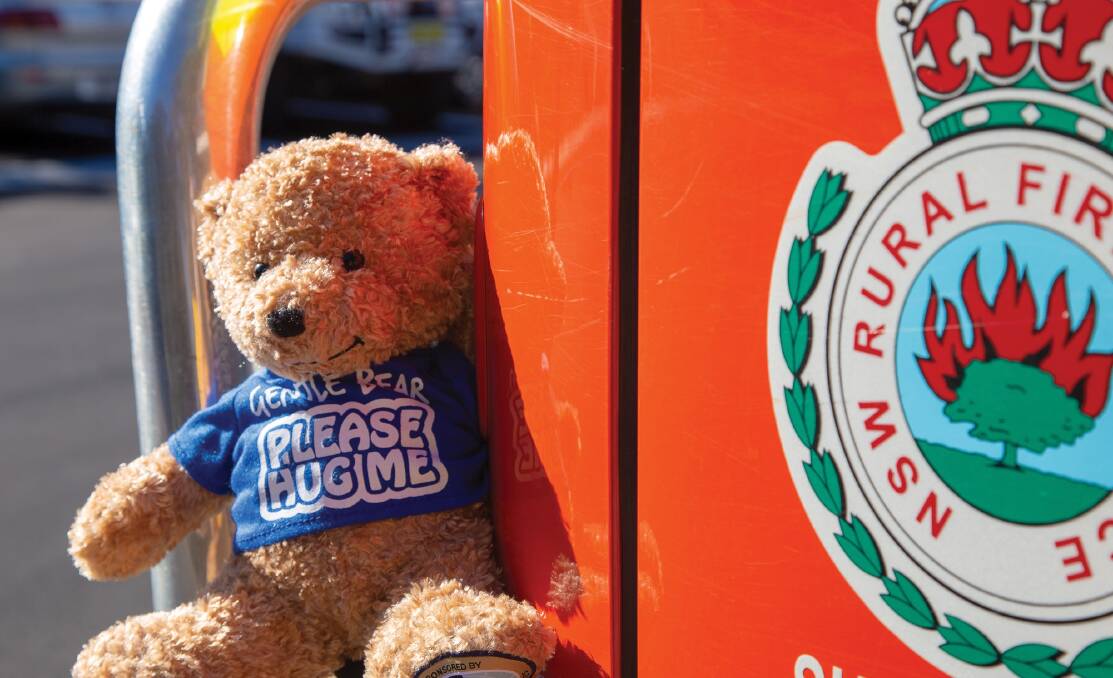 Gentle Bears donated to Rural Fire Service stations last year. Photo: File picture.