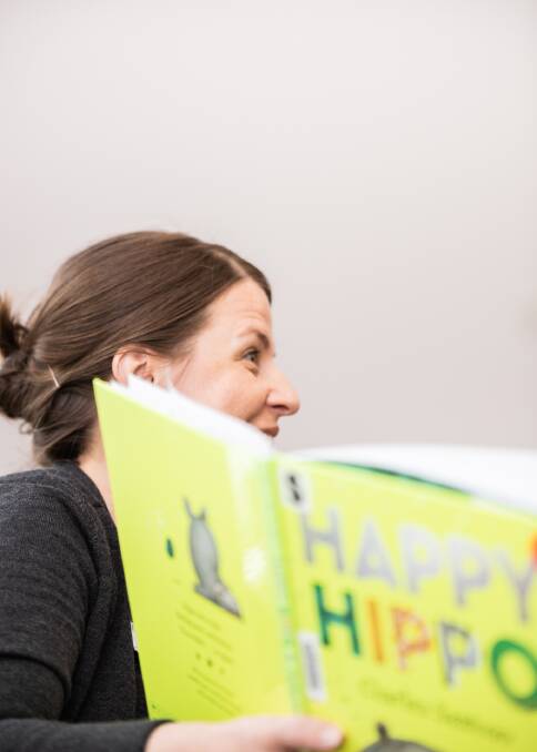 Parents and carers can learn more about how to encourage their child's language skills at free talks with speech pathologists at the shire's libraries next month. Image: Council.