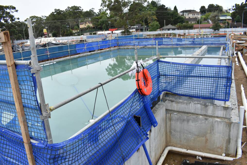 Therapy pool water test. Image: Council.