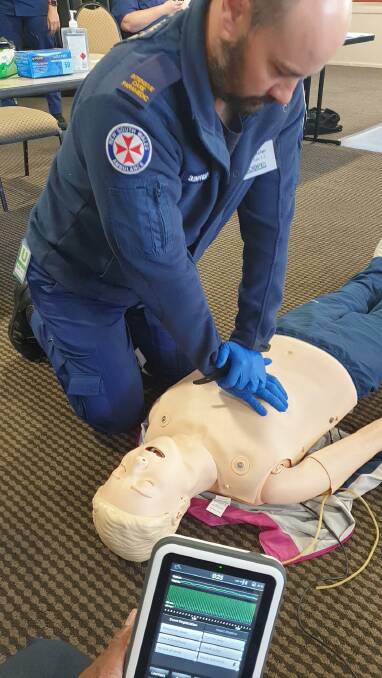 Shire's paramedics practise life-saving procedures