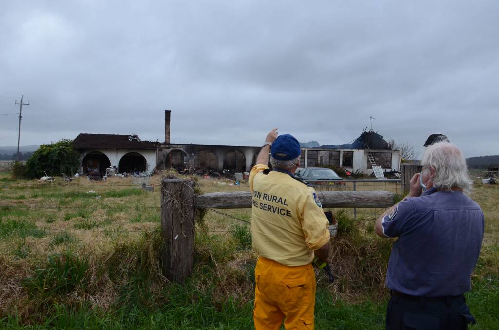 The RFS inspects the property on Friday morning, September 10. 