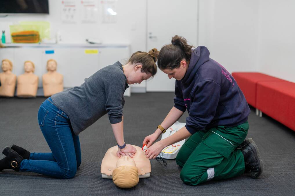 Life skills: After 12-months absence, St John Ambulance NSW has reestablished its first aid courses to run out of the Batemans Bay Soldiers Club from Aprill 22. 