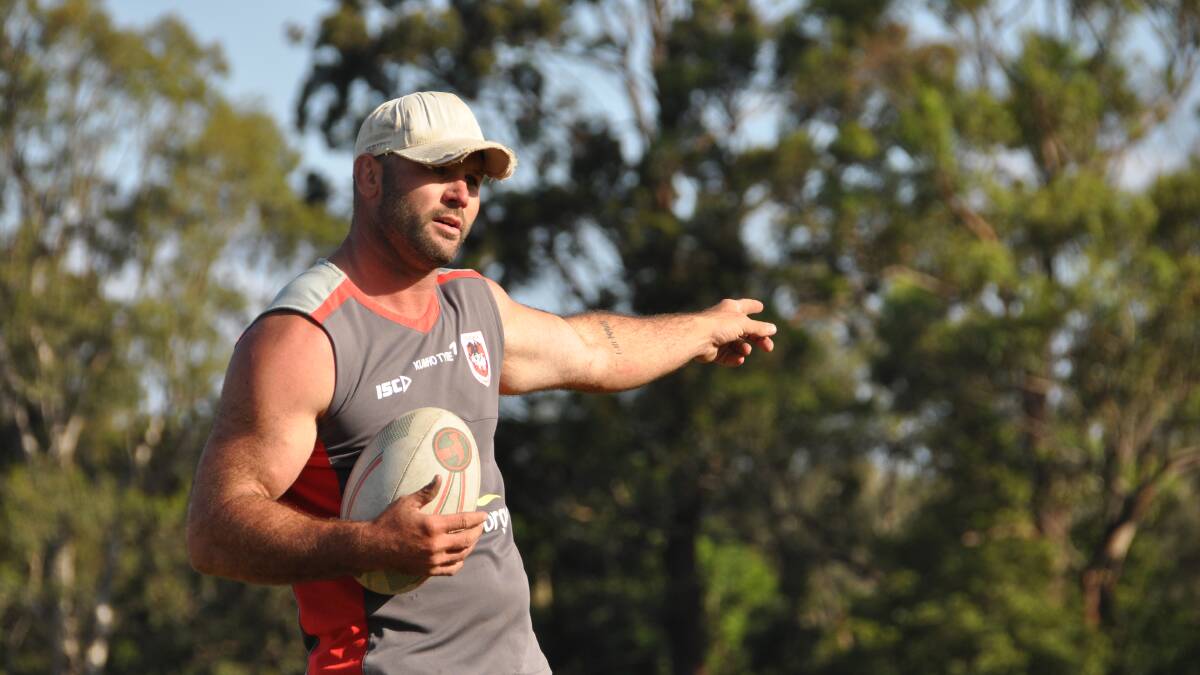 Captain-coach Brent Pike wants the club culture to be more family-orientated. 