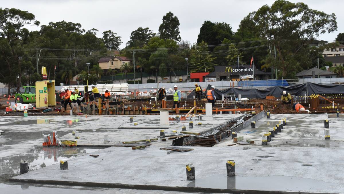 Slabs poured. Image: Council.