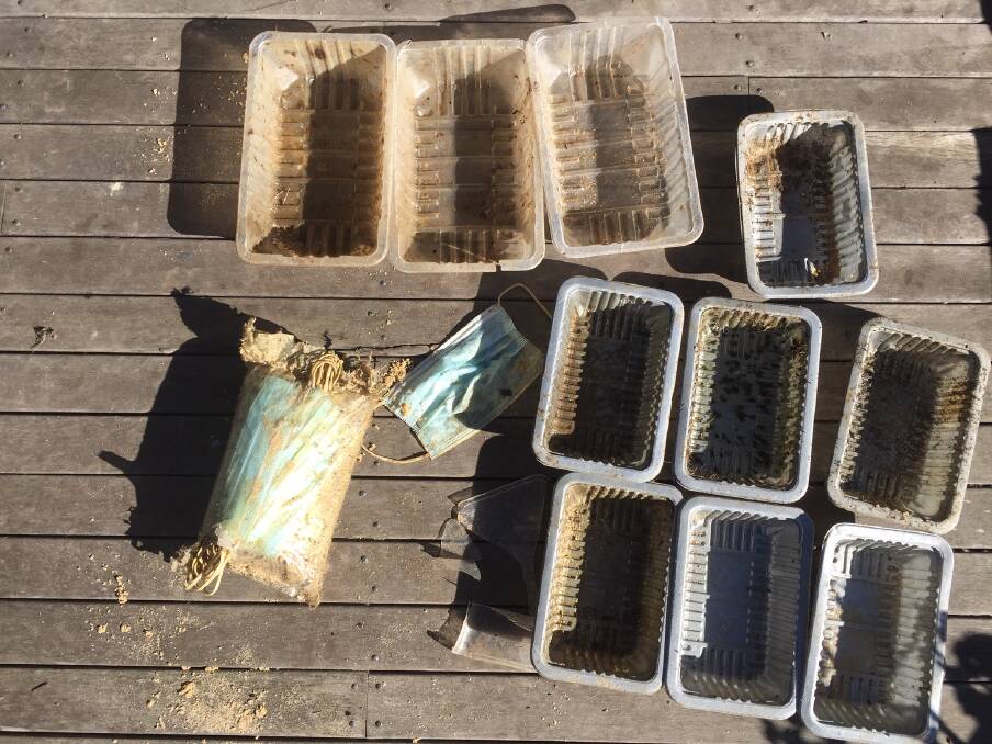 More debris is washing up on Eurobodalla beaches from a shipping container spill in May. Image: Eurobodalla Shire Council.