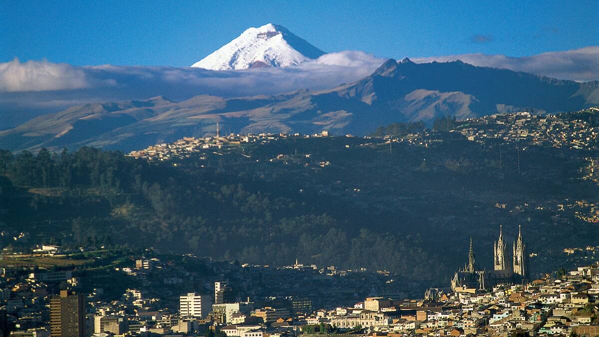 Cosmopolitan Quito … a rich history as the northern capital of the Inca Empire.