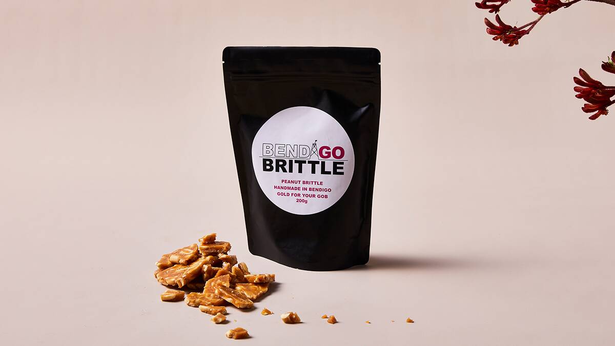 Bendigo Brittle’s Peanut Brittle (200 grams), $12.95