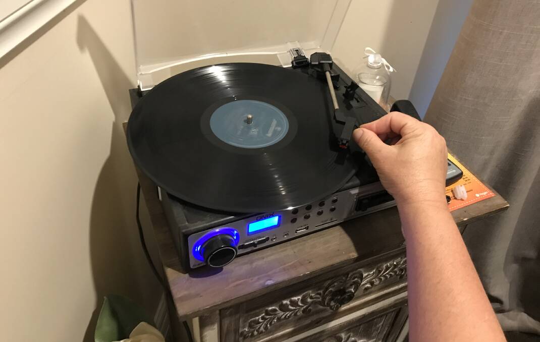 Placing the needle at the exact location, while the vinyl disc was moving was a skill - great for hand-eye co-ordination.