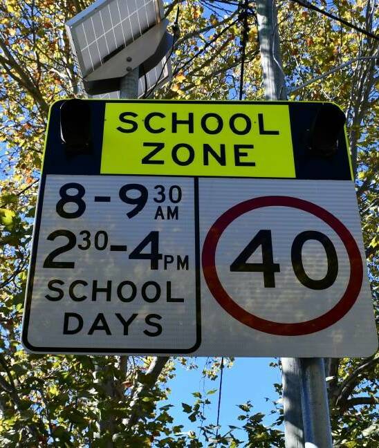 School zones put student safety in to vision