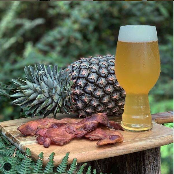 DELICIOUS: Eden Brewery have developed a grilled pineapple and bacon IPA. Photo: supplied. 