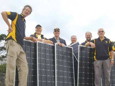 ENERGY OPTIONS: Members of Rotary at last year's renewable energy expo. This year's expo will be held at St Mary's Hall in Moruya on Saturday, October 20.