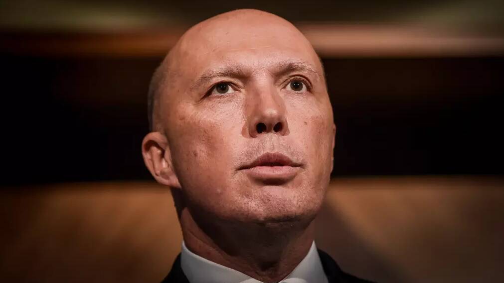 Home Affairs Minister Peter Dutton said there was an "unacceptable risk of harm to the Australian community" if David Degning remained in the country. Photo: Justin McManus