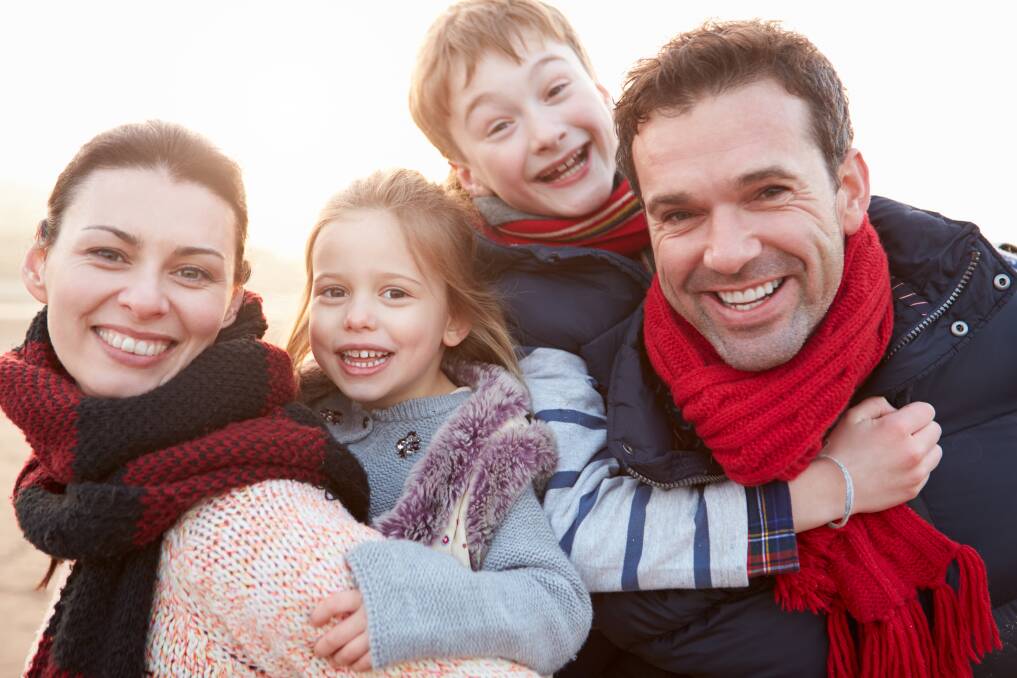 Cosy: Rug up and take the family on a winter holiday of a lifetime. Photo: Shutterstock