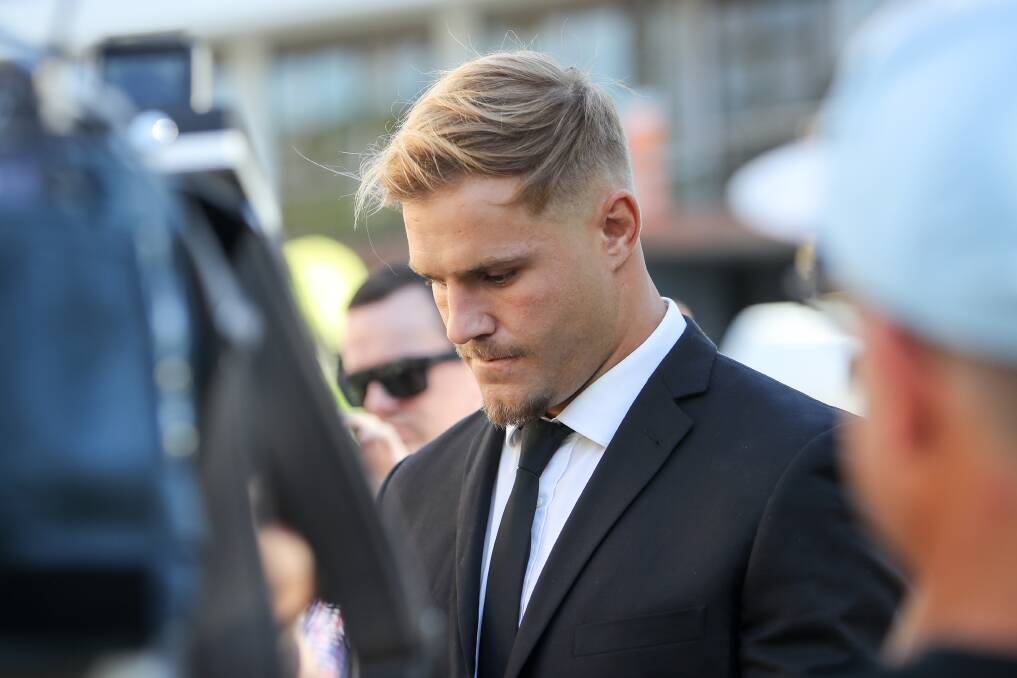 Extra: Dragons player Jack De Belin will face additional rape charges when he fronts court today. Picture: Adam McLean