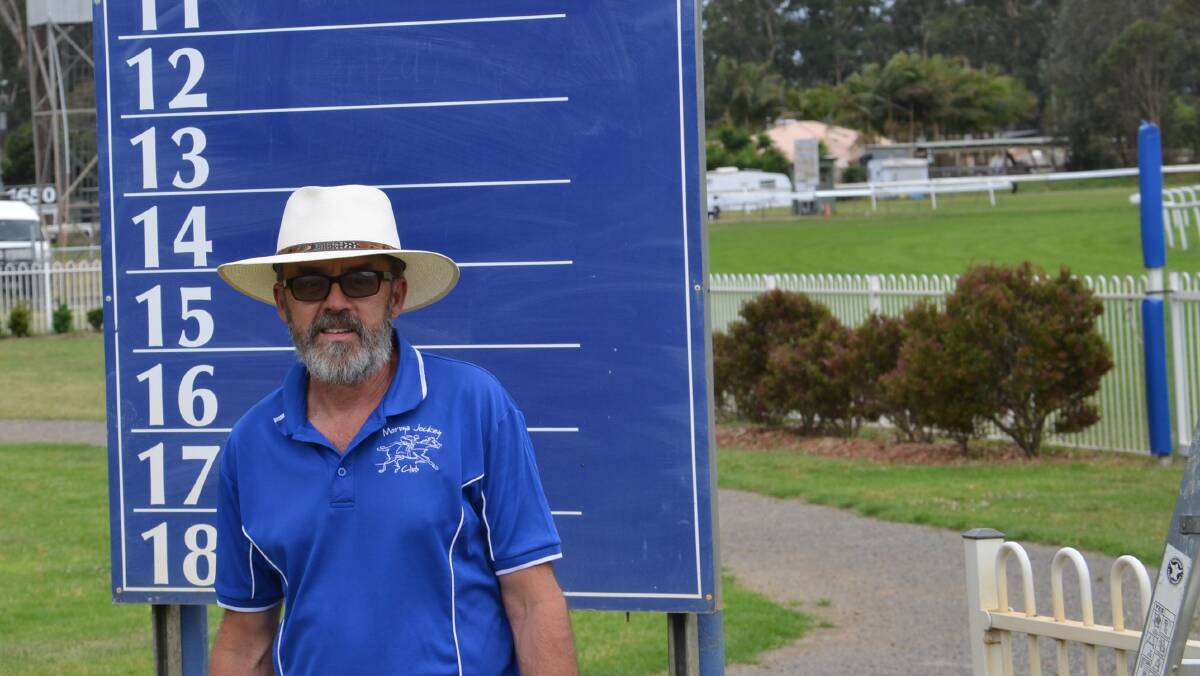 Moruya Jockey Club manager Brian Cowden.