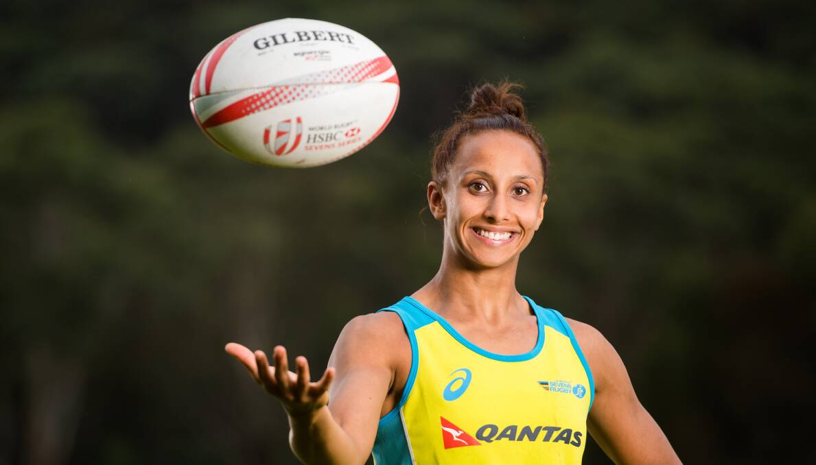 CAPPED UP: Batemans Bay's Cassie Staples will represent Australia for the second time when the Women's 7s travel to France for the final leg of the HSBC Women’s Sevens World Series on June 25 - 26. Picture: rugby.com.au