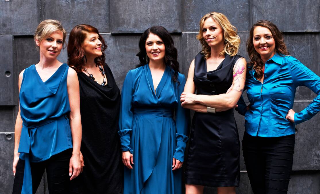 GREAT CONNECTION: Coco's Lunch, which includes Lisa Young (second left), will perform at the Four Winds Easter Festival. Picture: Shami Kiely 