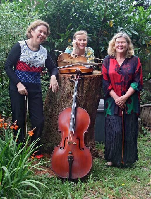 VARIETY CONCERT: String trio Three Piece Suite will perform in Moruya on September 2 as part of their final concert series for the year.