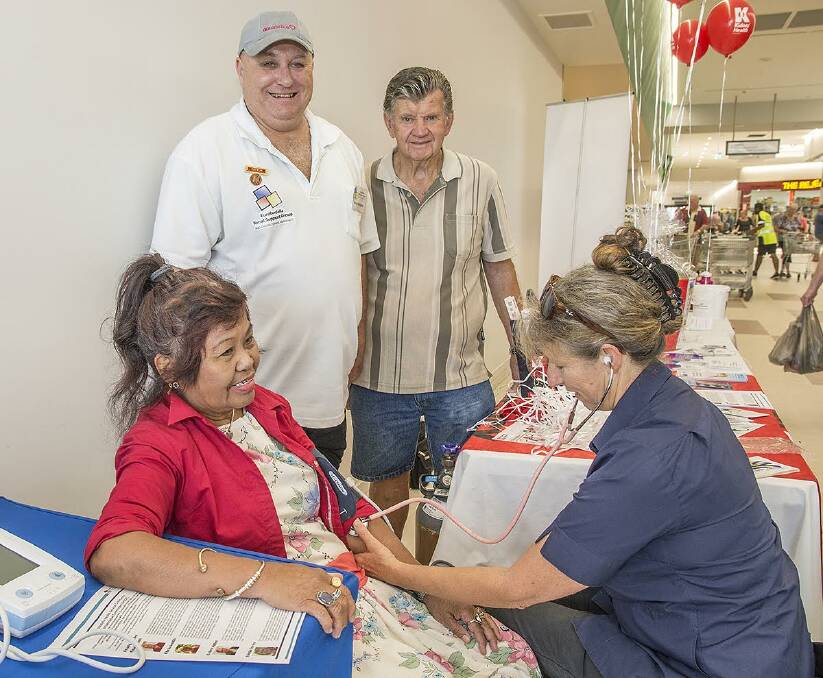 GETTING CHECKED: Health came into focus for residents of the shire during Kidney Health Week 2017.