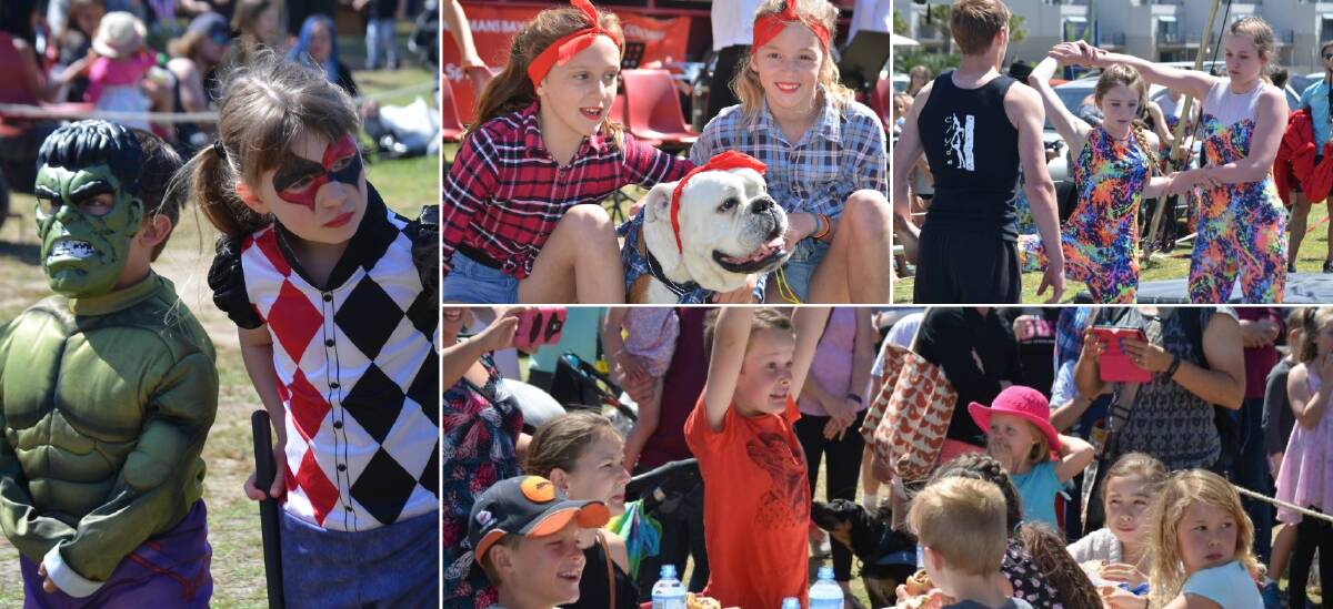 FUN FOR ALL: Kids of all ages get amongst the action at last year's Seaside Carnivale at Corrigans Beach Reserve. The 2018 festival will be held on Saturday.
