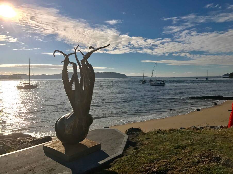 UNCERTAIN FUTURE: The 2018 Sculpture on Clyde exhibition has been 'cancelled' amid a dispute with Eurobodalla Shire Council, orgnanisers say. Pictured, Buoyansea, by Jesse Graham, from last year's inaugural exhibition.