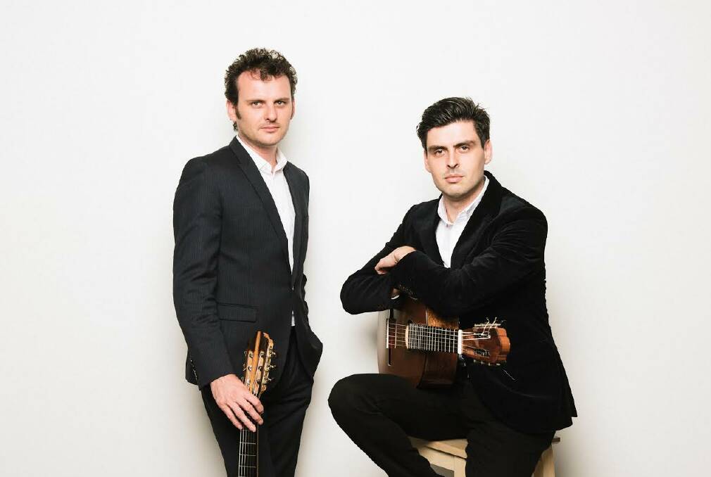 SONGS WITHOUT WORDS: Slava and Leonard Grigoryan will present classical arrangements on guitar in Broulee next month as part of a South Coast tour.