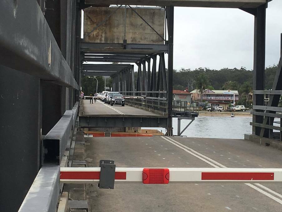 BRIDGE WORKS: There will be changed traffic conditions on the Batemans Bay bridge next week. Photo: Alison McMeekin.