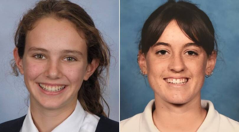 WAIT OVER: Year 12 students Elise Toyer, of St Peter's Anglican College Broulee, and Molly Carter, of Moruya High School, are some of the many Eurobodalla Shire students who received their HSC results on Thursday morning.