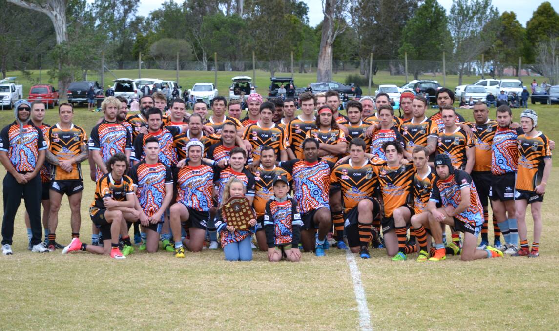 SHIELD BATTLE: The Moruya Sharks and Batemans Bay Tigers reserve sides went head-to-head for the Robbie Stewart Memorial Shield on Saturday.