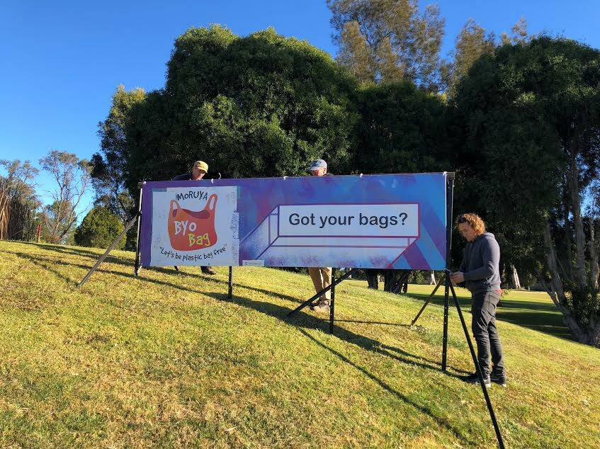 GOT YOUR BAGS: Moruya Business Chamber launches a campaign to phase out plastic bags in town.