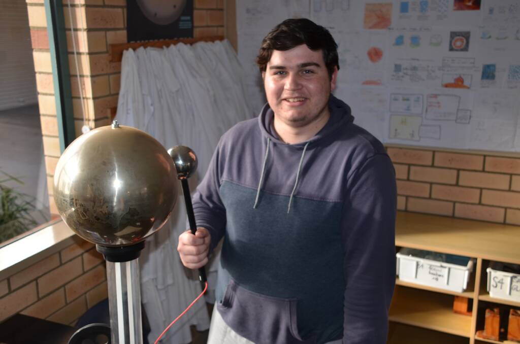ON TARGET: Carroll College HSC student, Jaxsen Wells, is celebrating after being awarded a prestigious Tuckwell Scholarship from ANU.