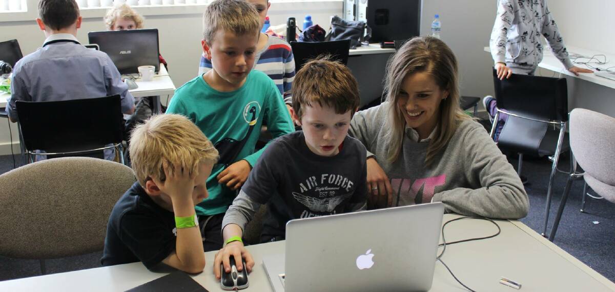 Broulee Public School students made their mark alongside industry stars at the Gamer Dev Jam in Merimbula on September 10 and 11.