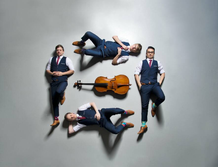 CZECH FANTASY: The classical young guns of Orava Quartet will bring 'Czech Fantasy' to Batehaven on October 28.
