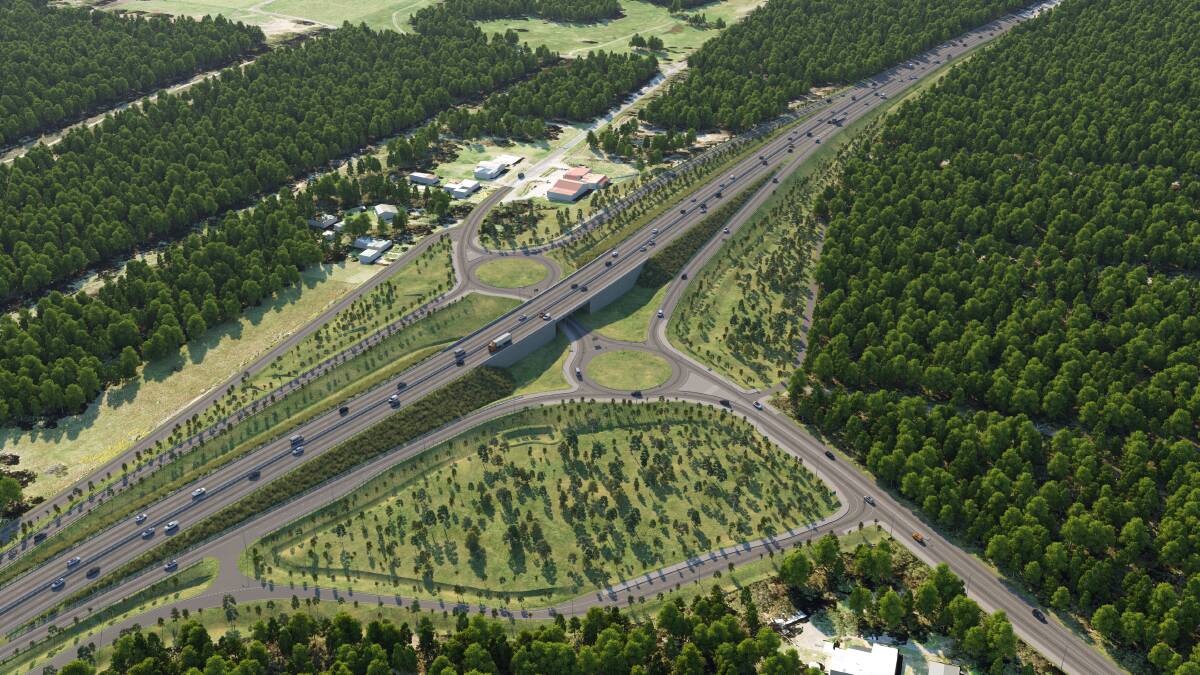 OVERVIEW: The latest Transport for NSW concept plans for the upgrade of Jervis Bay Road and Princes Highway intersection. Images Transport for NSW