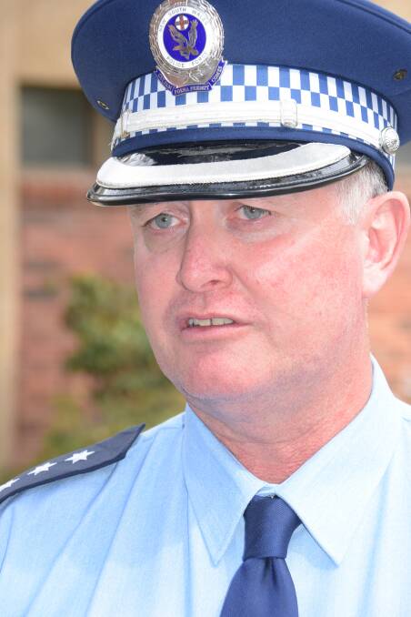 RESPECT: Officer in Charge of Nowra Police Station, Inspector Ray Stynes.