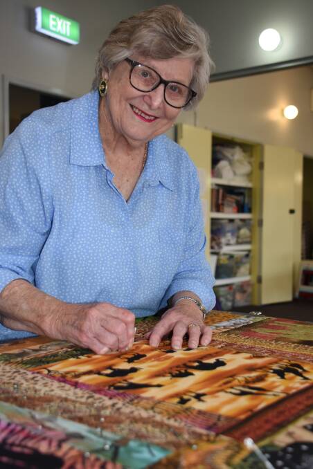 South Coast and Country Quilters biannual show co-ordinator Dorothy Hanbridge.