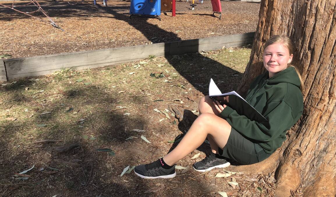 Sunshine Bay Public's Kaitlyn Sell is a keen reader and creative writer.