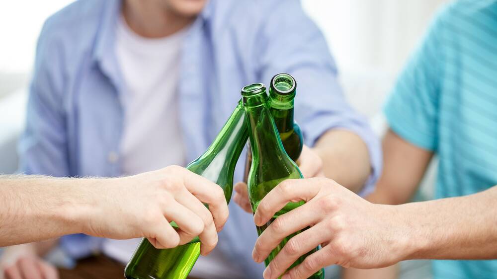 New research has found parents giving their teenager just a sip of alcohol had a effect on risky drinking behaviour later on. Picture: Shutterstock