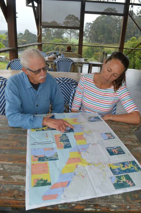 Nature Coast Marine Group members Bill Barker and Fiona McCuaig are urging people to have their say about the draft Network Marine Park Management Plan.