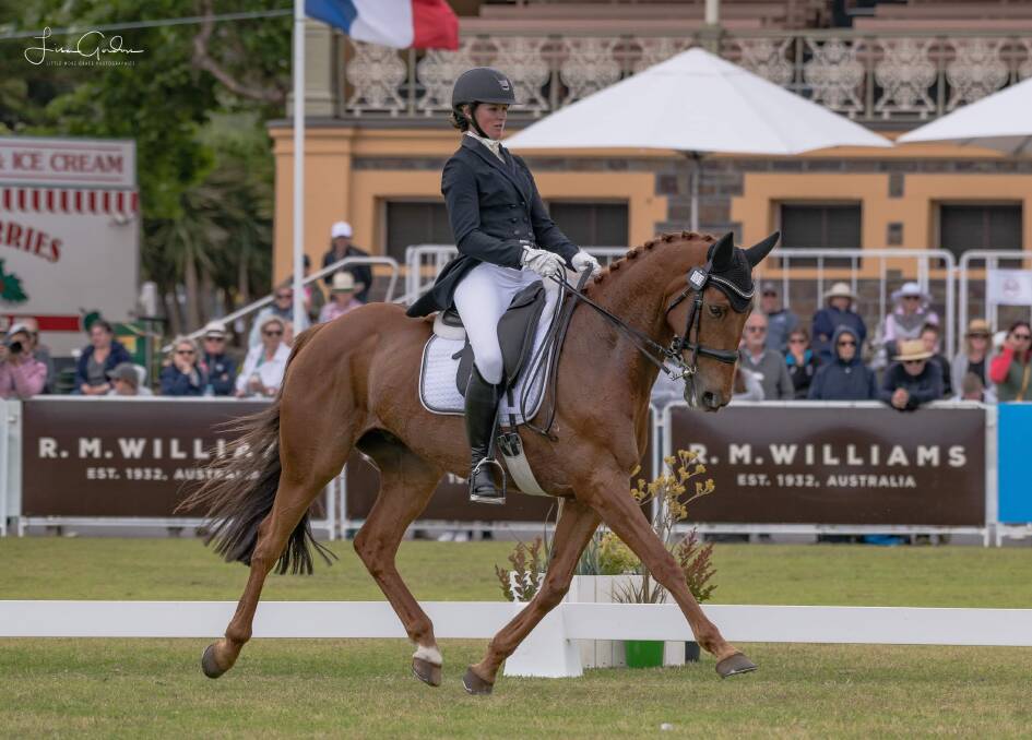 Hazel Shannon and Willinga Park Clifford. Picture: LMG Photography.