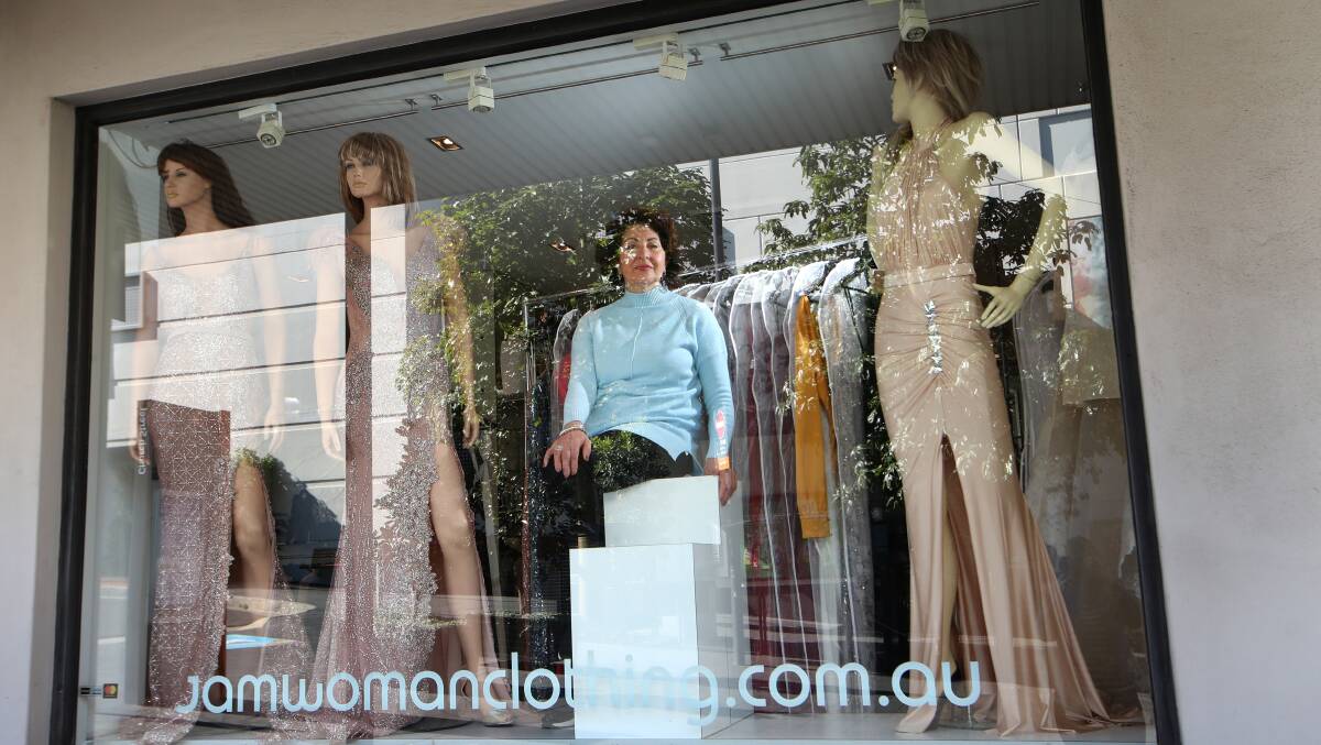 WORRYING TIMES: Jam Woman Clothing director Toni Carusi says cancelling school formals is crippling her boutique in Wollongong Mall. Picture: Sylvia Liber