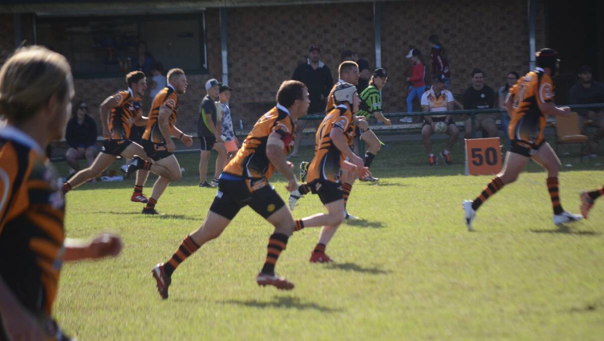 ROASTED BY ROOSTERS: The Bay Tigers first grade side went down by 40 points to Bega on the weekend. File picture.