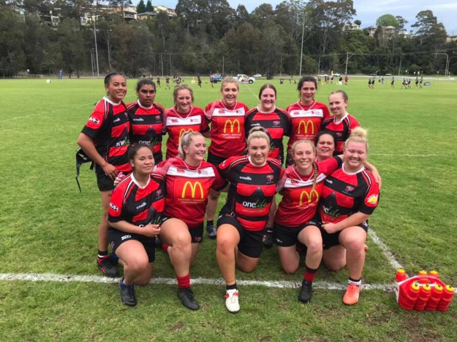 On the field: The Batemans Bay Boars have not fielded a women's team for several years, but club officials are confident they will have the numbers in 2022. Photo: Batemans Bay Rugby Union. 